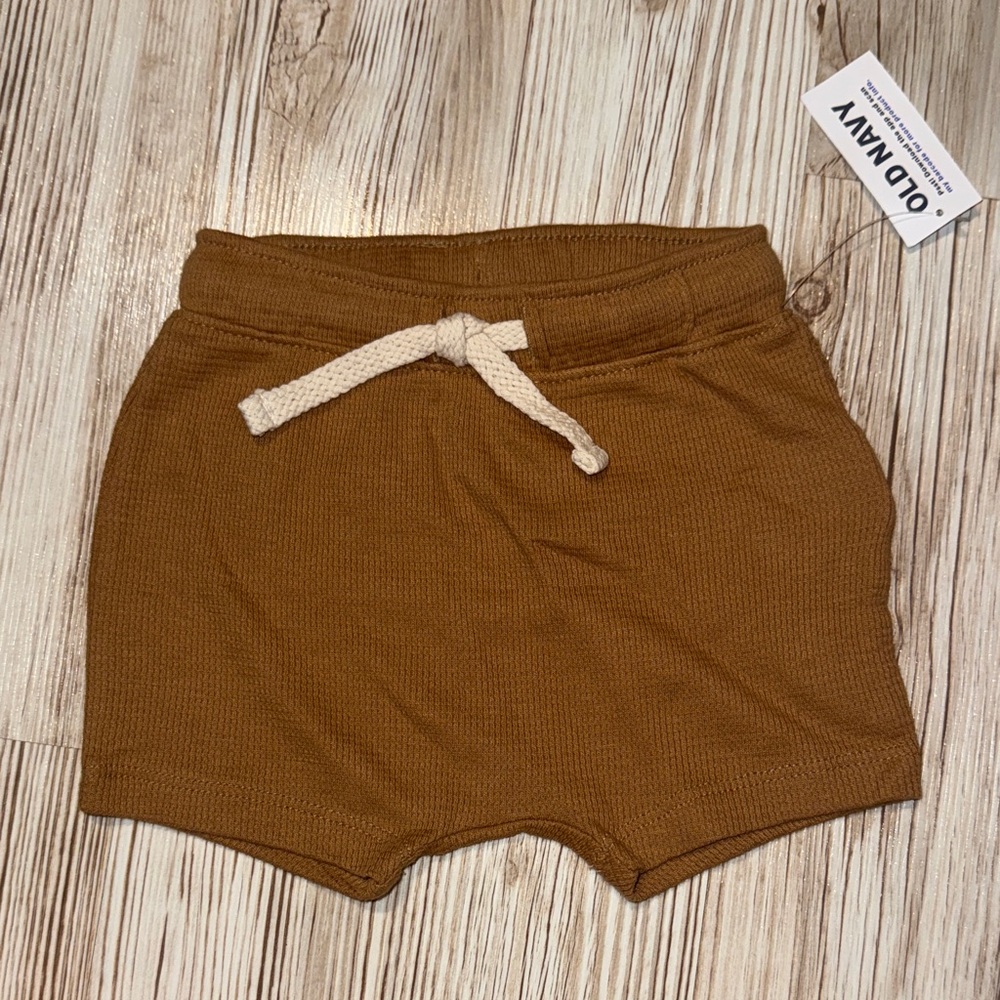 Old Navy Kids Tan Shorts with Drawstring